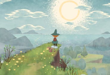 Snufkin looking over Moominvalley in Snufkin: Melody of Moominvalley