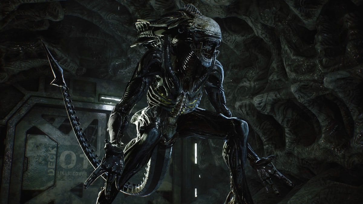 A xenomorph roaring in Aliens: Fireteam Elite, which is apparently getting a sequel in the form of Aliens: Fireteam Elite 2