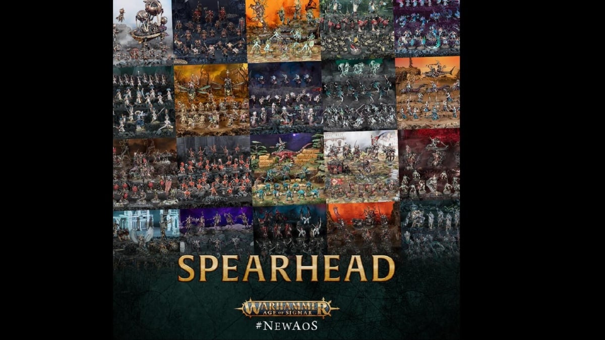 Age of Sigmar Spearhead forces.