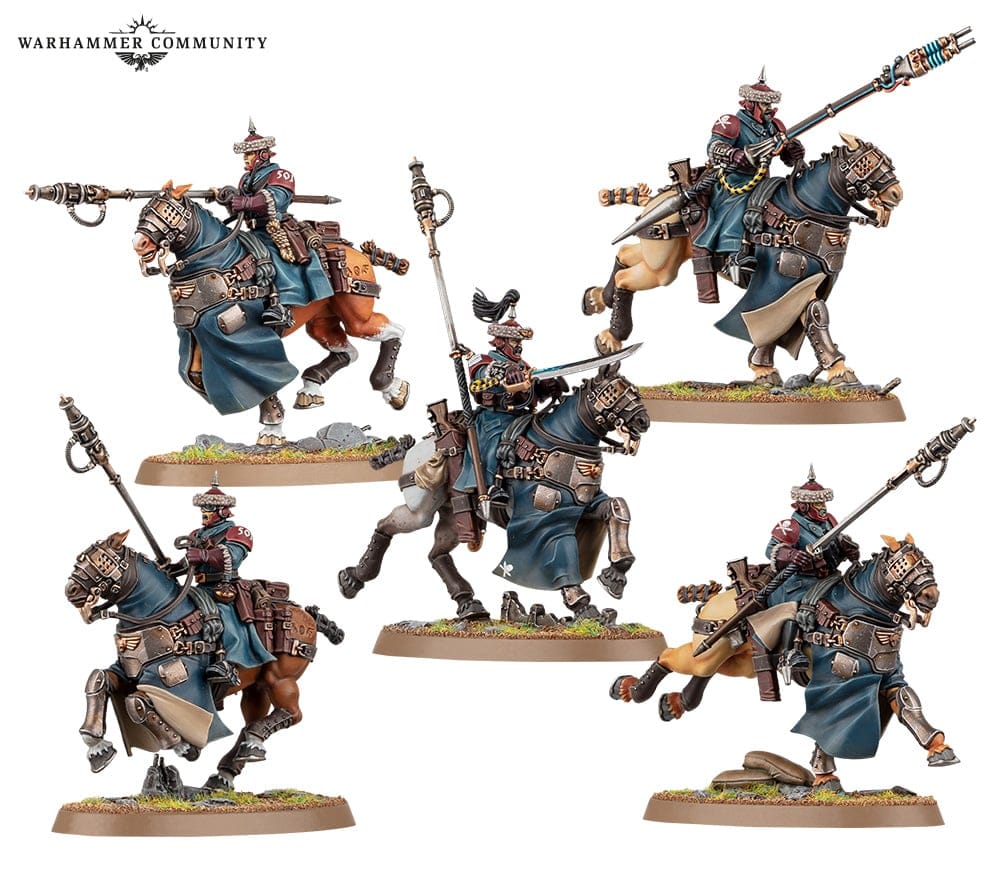 An image of the Astra Militarum Attilan Rough Riders