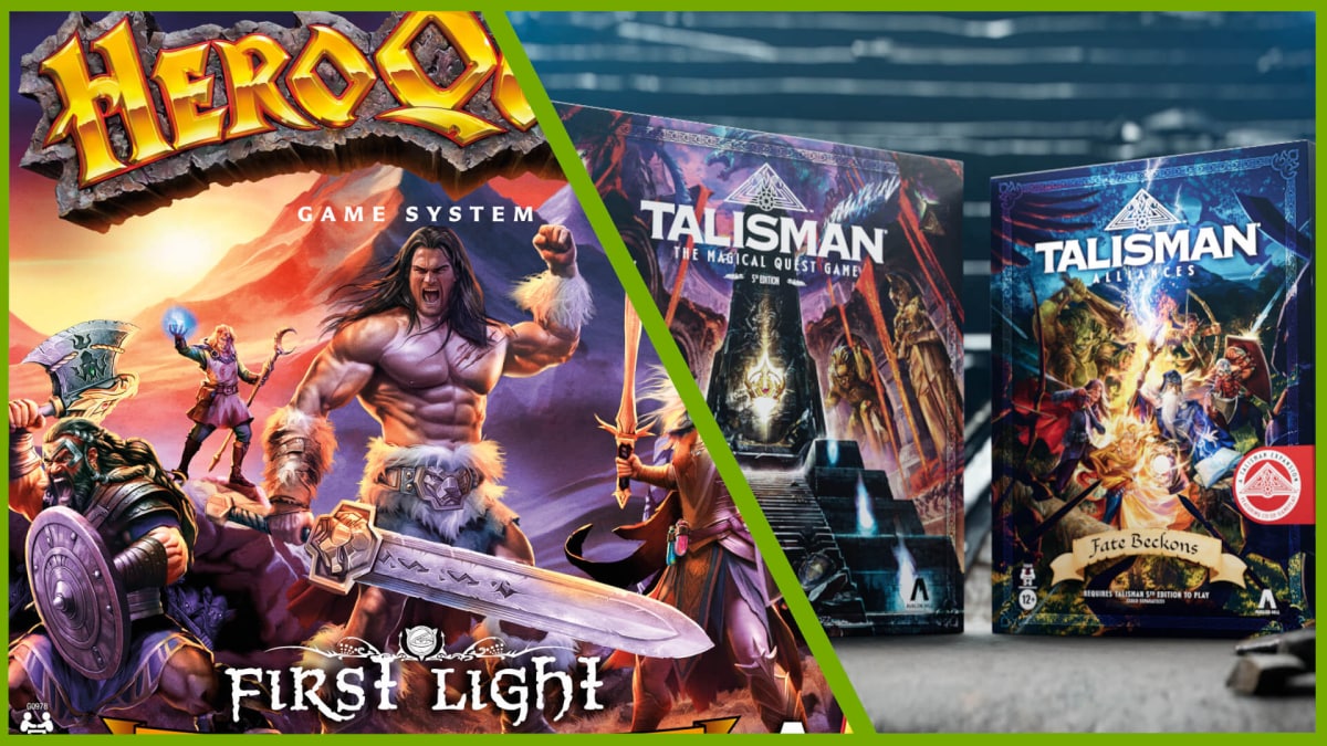 Avalon Hill HeroQuest First Light and Talisman Alliances Preview Image