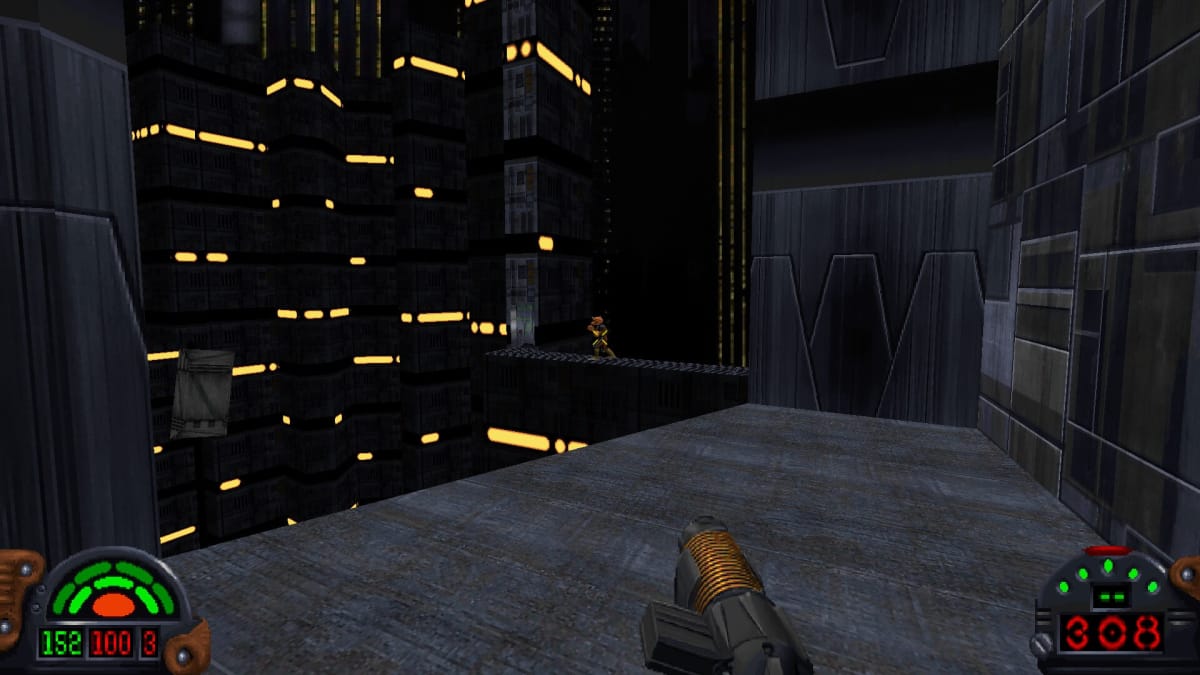 Star Wars: Dark Forces Remaster has new, enhanced visuals.