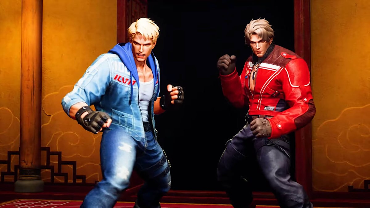 The two main characters of Double Dragon Revive