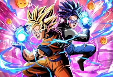 Goku and the Future Warrior in artwork for Dragon Ball Xenoverse 2