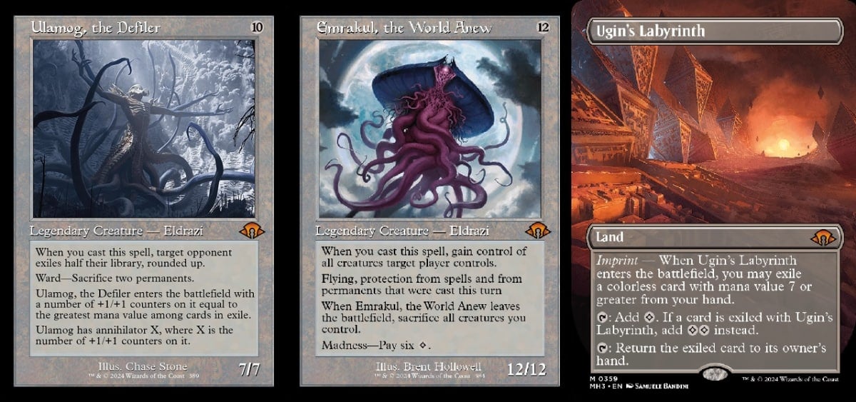 Ulamog, Emrakul and Ugin's Labryth