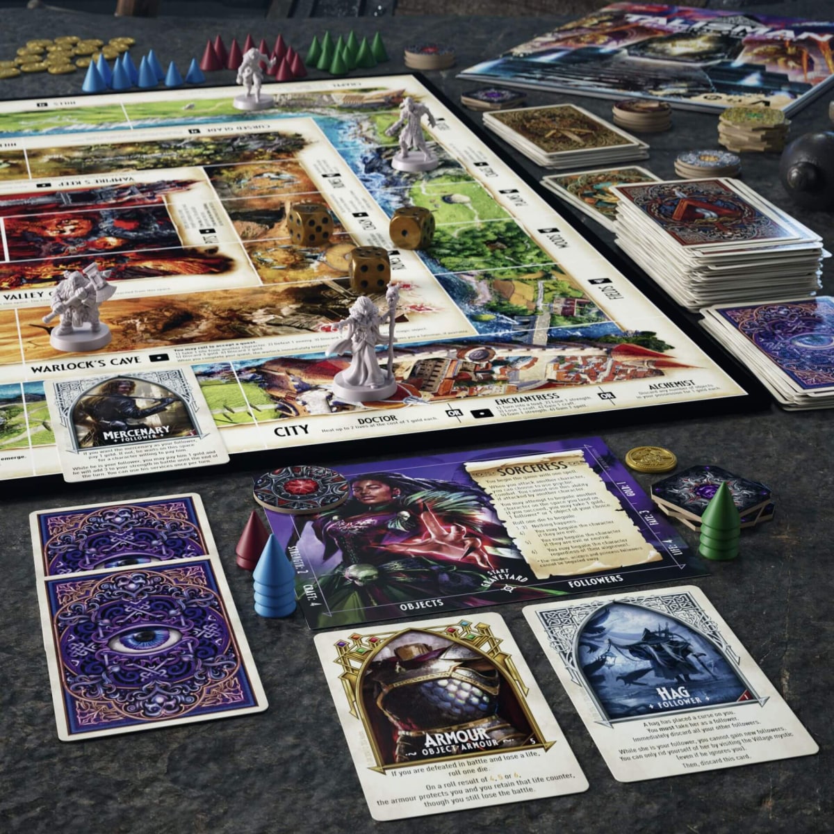 A character set up in Talisman 5th Edition