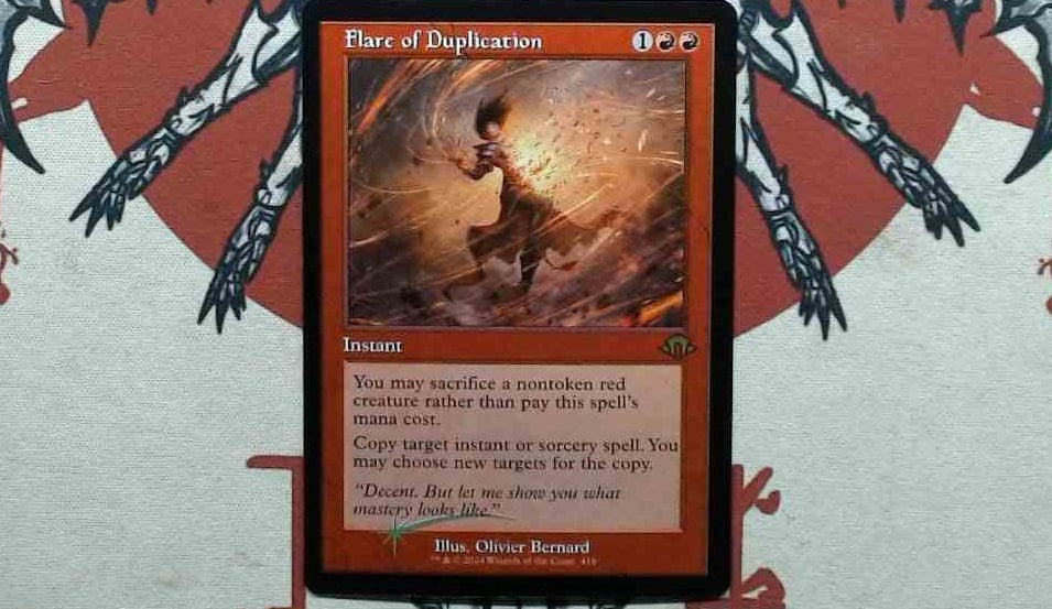 Flare of Duplication Retro Foil