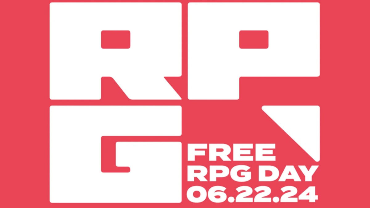 The logo for Free RPG Day 2024, the date June 22nd 2024 is visible below