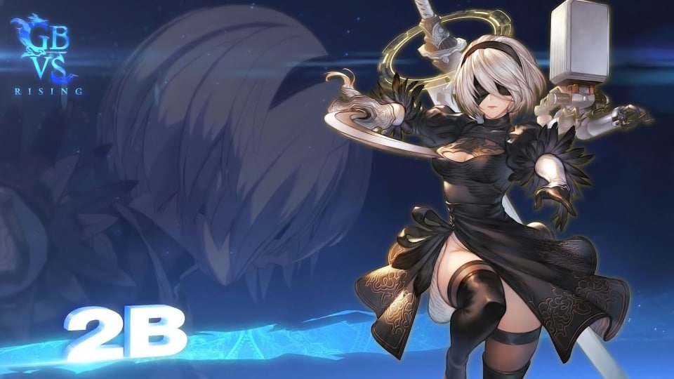 2B in Granblue Fantasy Versus Rising