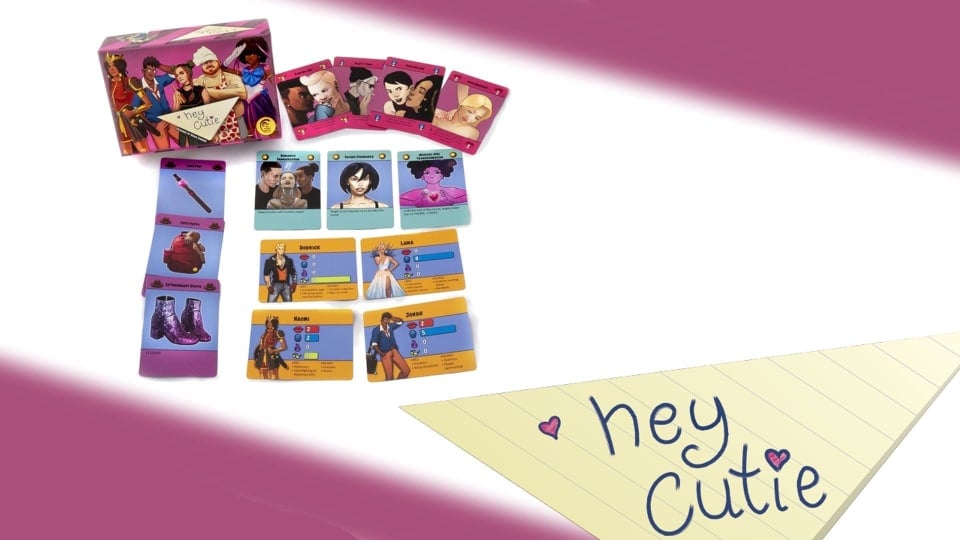 Hey Cutie Kickstarter cover box