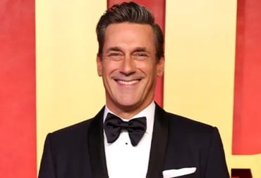 A profile image of actor Jon Hamm attending an awards show.