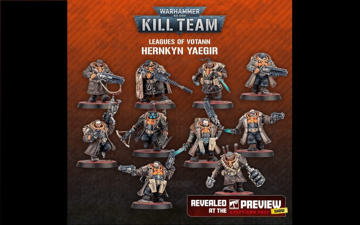 The Leagues of Voltann Hernkyn Yaegir Kill Team.