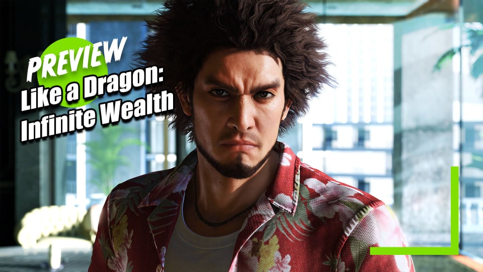 Like a Dragon Infinite Wealth Preview Image Featuring Ichiban Kasuga With a grumpy face