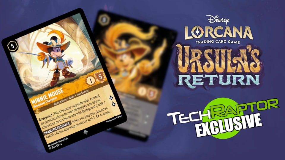 Preview artwork of a new Lorcana card Exclusively revealed by TechRaptor