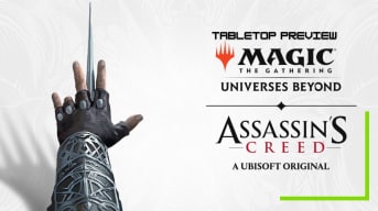 Magic: The Gathering presents its Universes Beyond crossover with Assassin's Creed