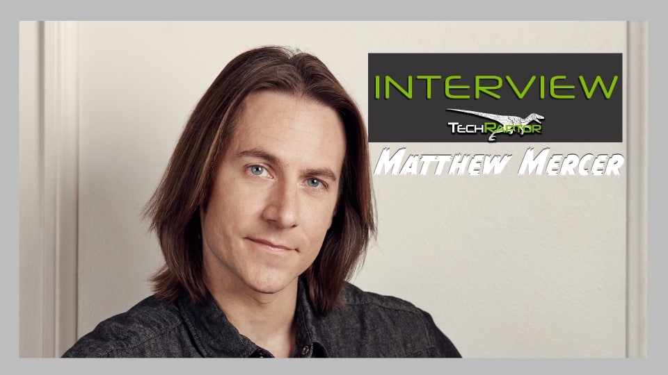 An image of Matthew Mercer from our Matthew Mercer Interview. Photo Credit: Anna Azarov