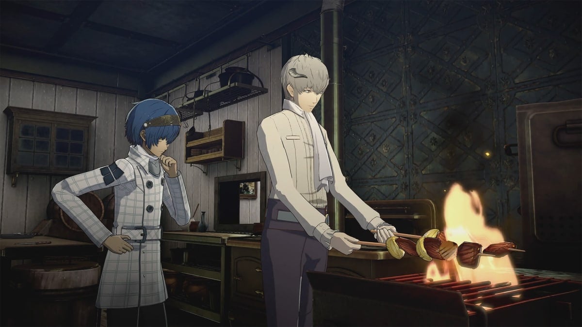 A cooking scene from Metaphor: ReFantazio.