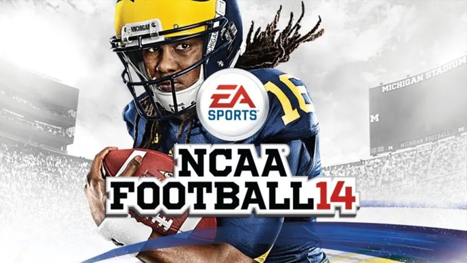 NCAA Football 14 Key Art