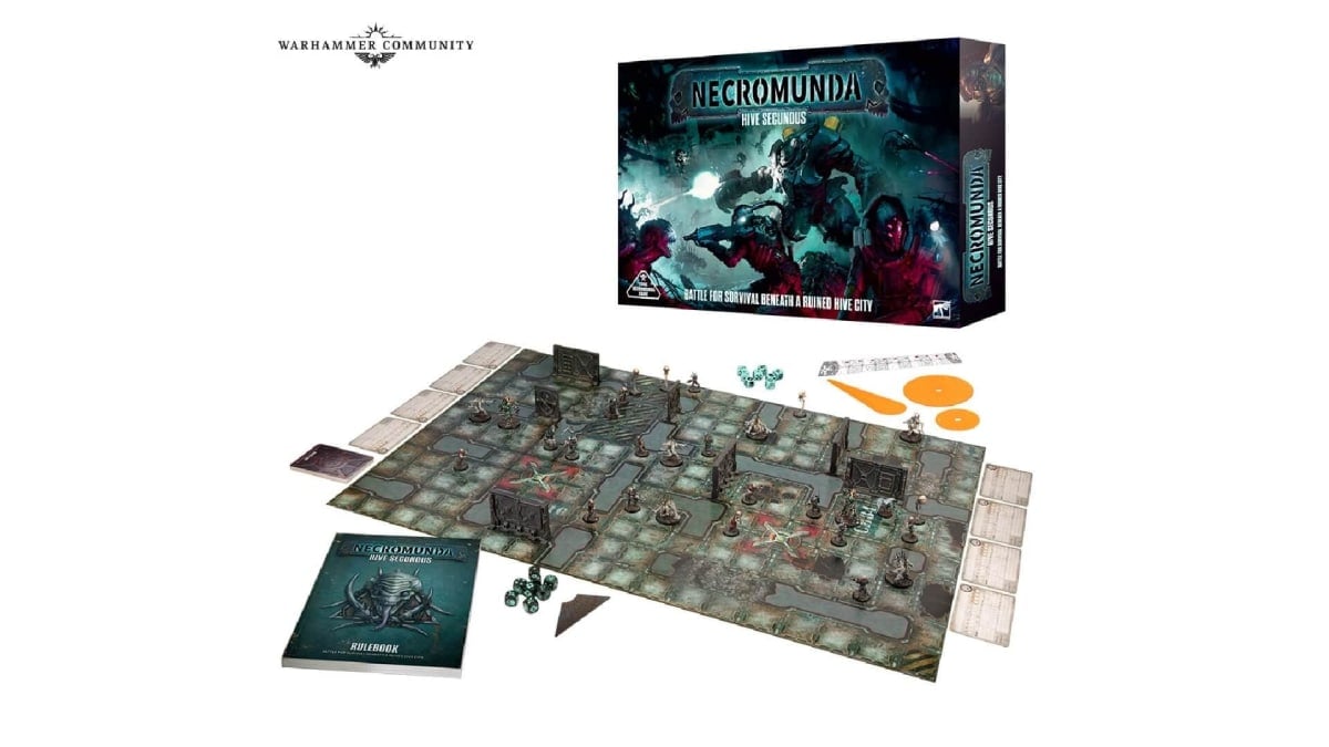 The contents of Necromunda: Hive Secundus.