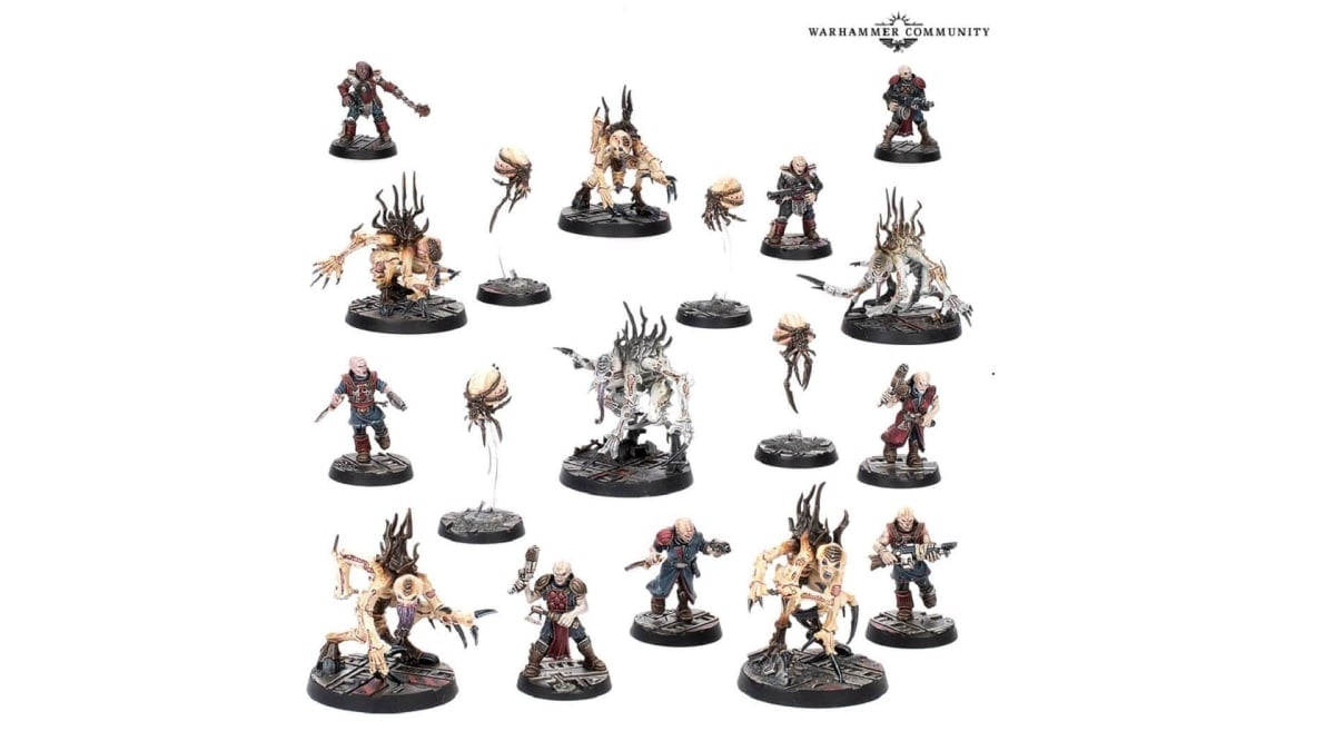 The Forces of the Malstrain from Necromunda: Hive Secundus.