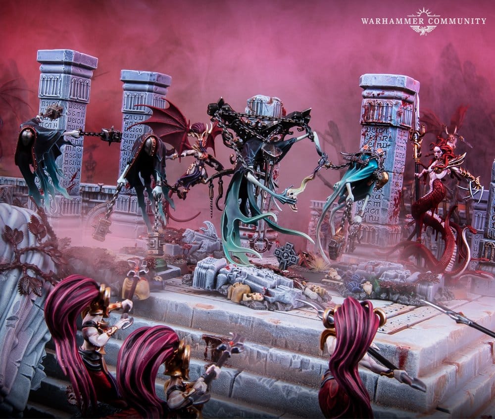 Warhammer Nighthaunt Daughters of Khaine Battletome Imagery