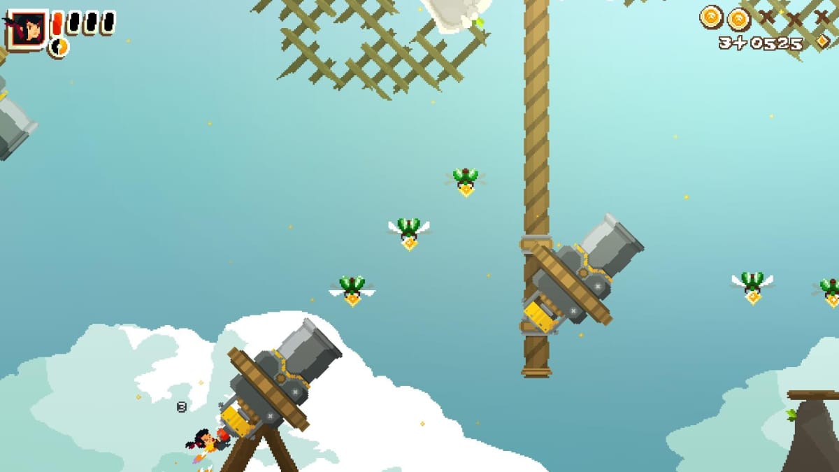 A Pepper Grinder stage with cannons.