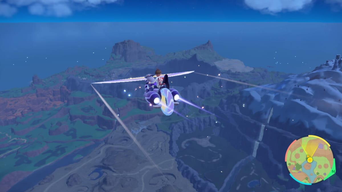 Infinite flight in Pokemon Scarlet and Violet The Indigo Disk 