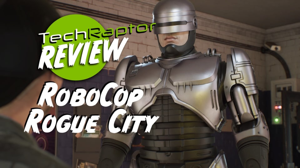 An image from our RoboCop: Rogue City Review featuring RoboCop in his classic silver armor.