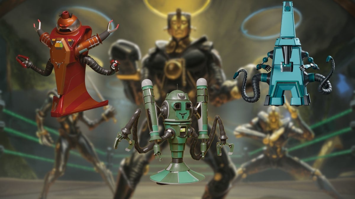 The Three Robot types that players will encounter across the spaceship