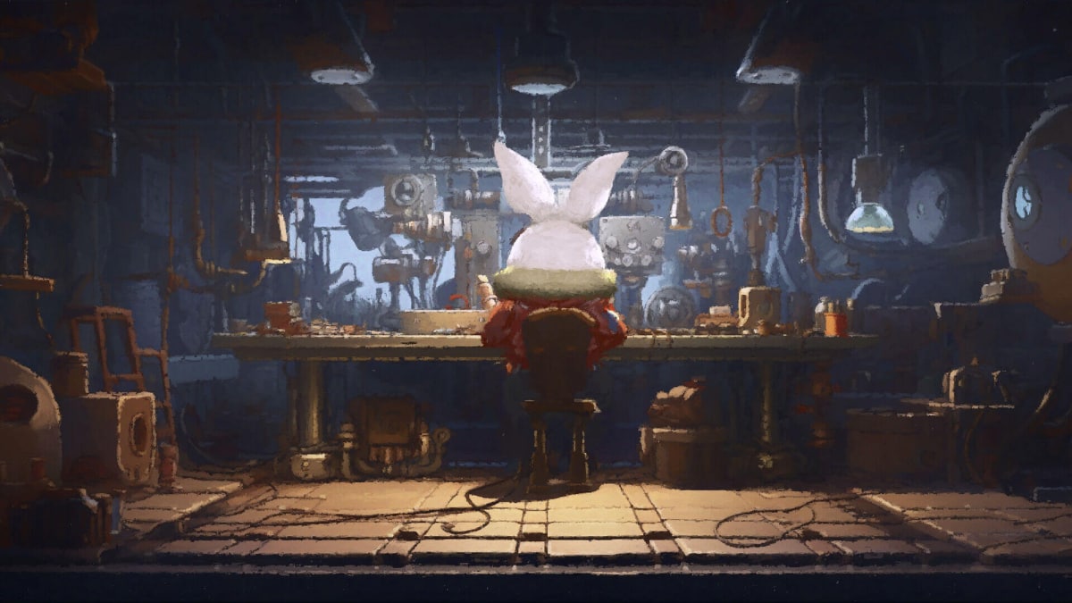 A screenshot from Rusty Rabbit.