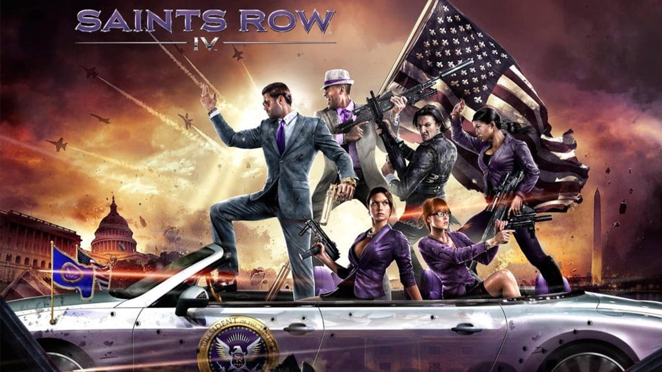 Saints Row 4 Key Art