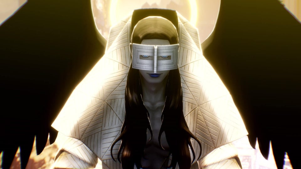 The demon Mastema in Shin Megami Tensei V: Vengeance