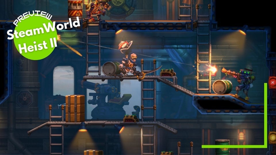 Preview header image for SteamWorld Heist II