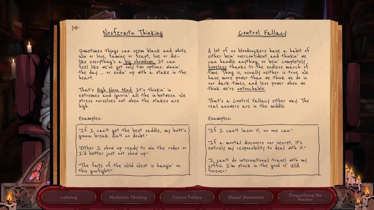 Sam's Journal from Vampire Therapist