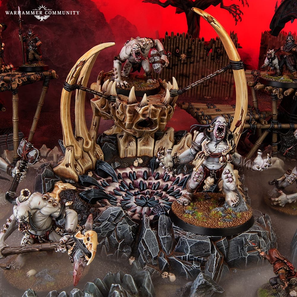 A photograph from the Warcry Hunter And Hunted Mawpit