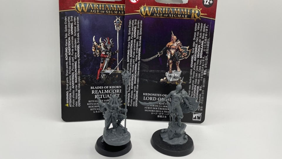 Warhammer Age of Sigmar Blades of Khorne and Hedonites of Slaanesh