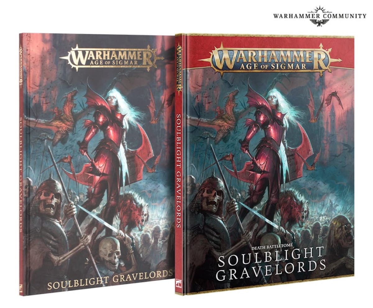 An image of the Warhammer Age of Sigmar Soulblight Gravelords Battletome