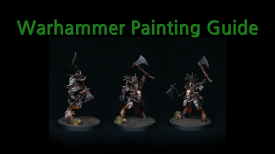 An Image of the new Beastlord fully painted in our Warhammer Painting Guide