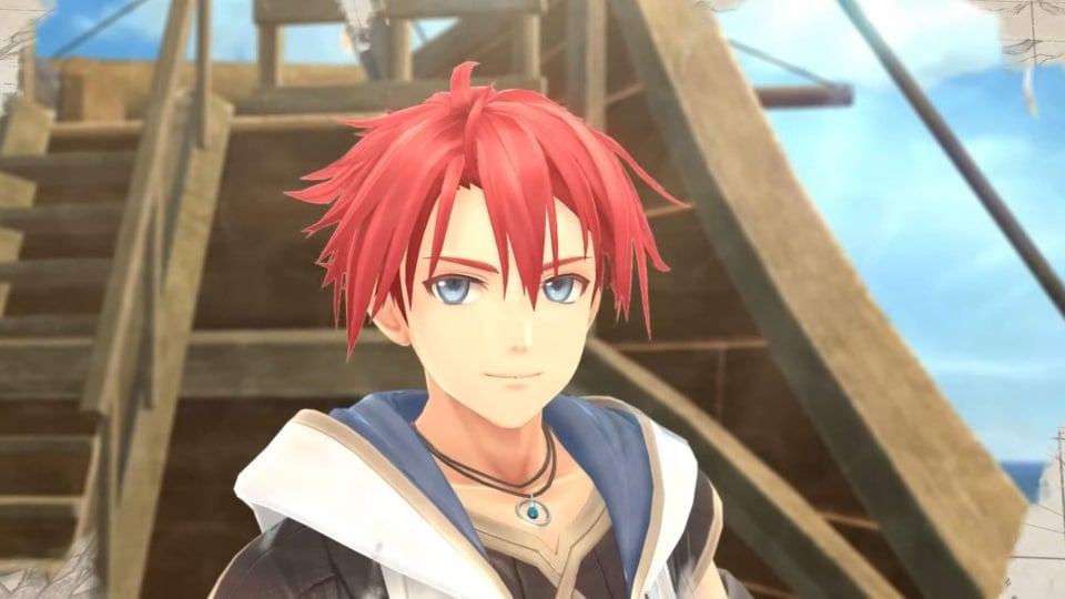 Adol Christin in close-up in Ys X: Nordics